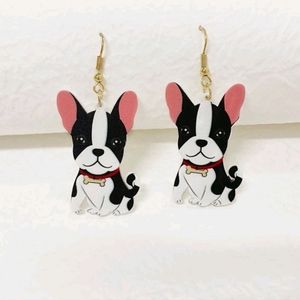 French Bulldog Earrings